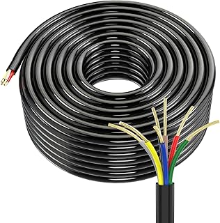 100FT 14 Gauge 7 Wire Trailer Cable 7 Way Wiring Harness CCA