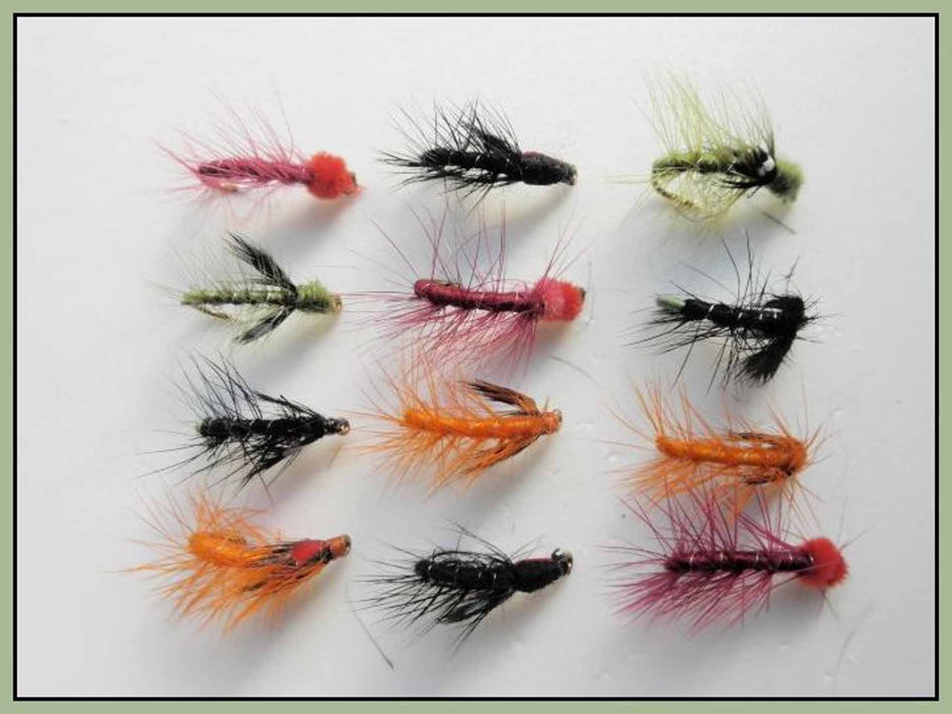12 BARBLESS Snatcher trout Flies -Mixed Colours, choice of sizes, Good Loch Flies (Mixed)