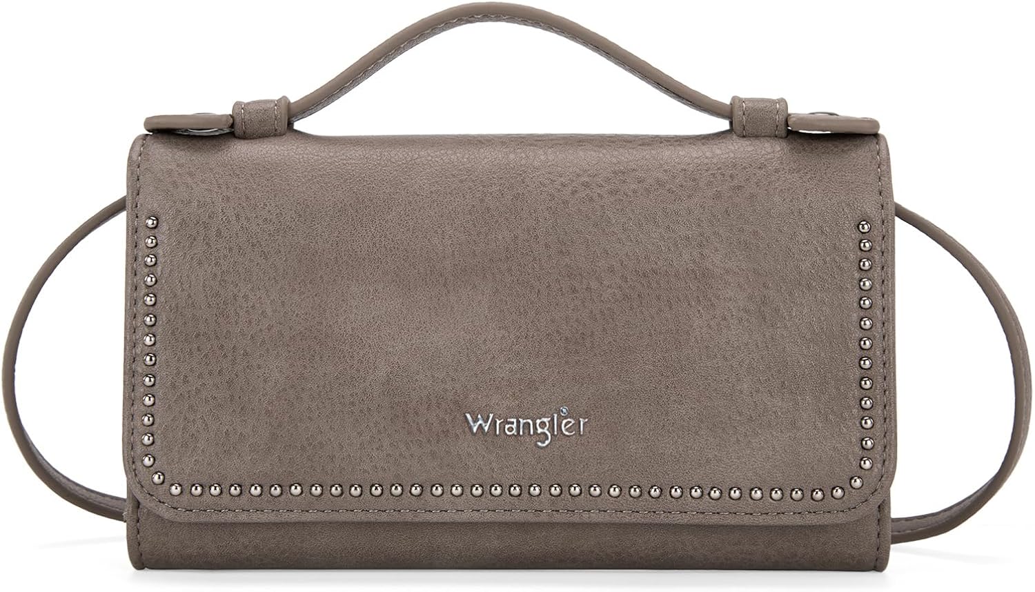 Wrangler Womens Clutch Wallets Compact Tifold Ladies Wallets 2024 Rfid Blocking with Top-handle and Coin Purse Gifts for Women