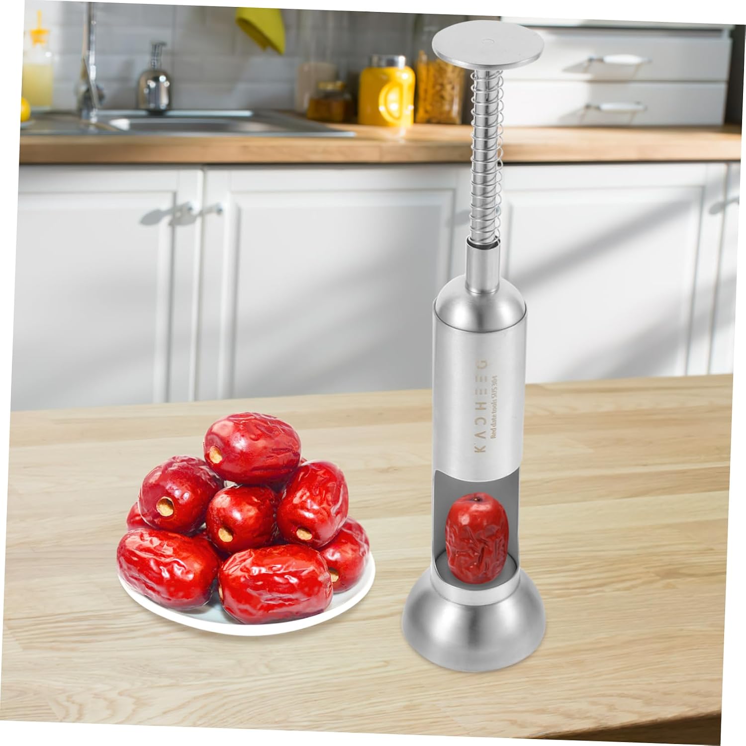 Red Dates Cherry Nucleus Tool Red Date Core Remover Useful Cherry Corer Easy to Use Kitchen Gadget