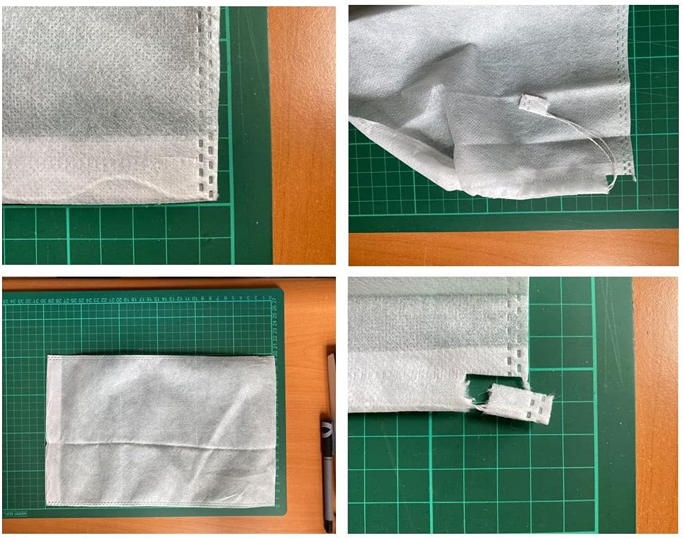 100pcs Reusable Garden Fruit Protection Bags - Waterproof Non-Woven Fabric Mesh for Apples, Pears, Oranges, and More(250mm*300mm)