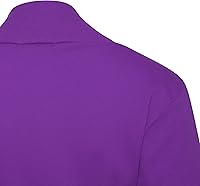 Vista 3 de Loxdonz Chamarra de manga corta para niña, cárdigan de algodón para niños