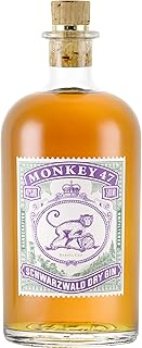 Monkey 47 Barrel Cut Schwarzwald Dry Gin – Fein-süßlicher Ultra Premium Gin mit Fruchtnote und milden Röstaromen – Limitierte Auflage – 1 x 0,5 L