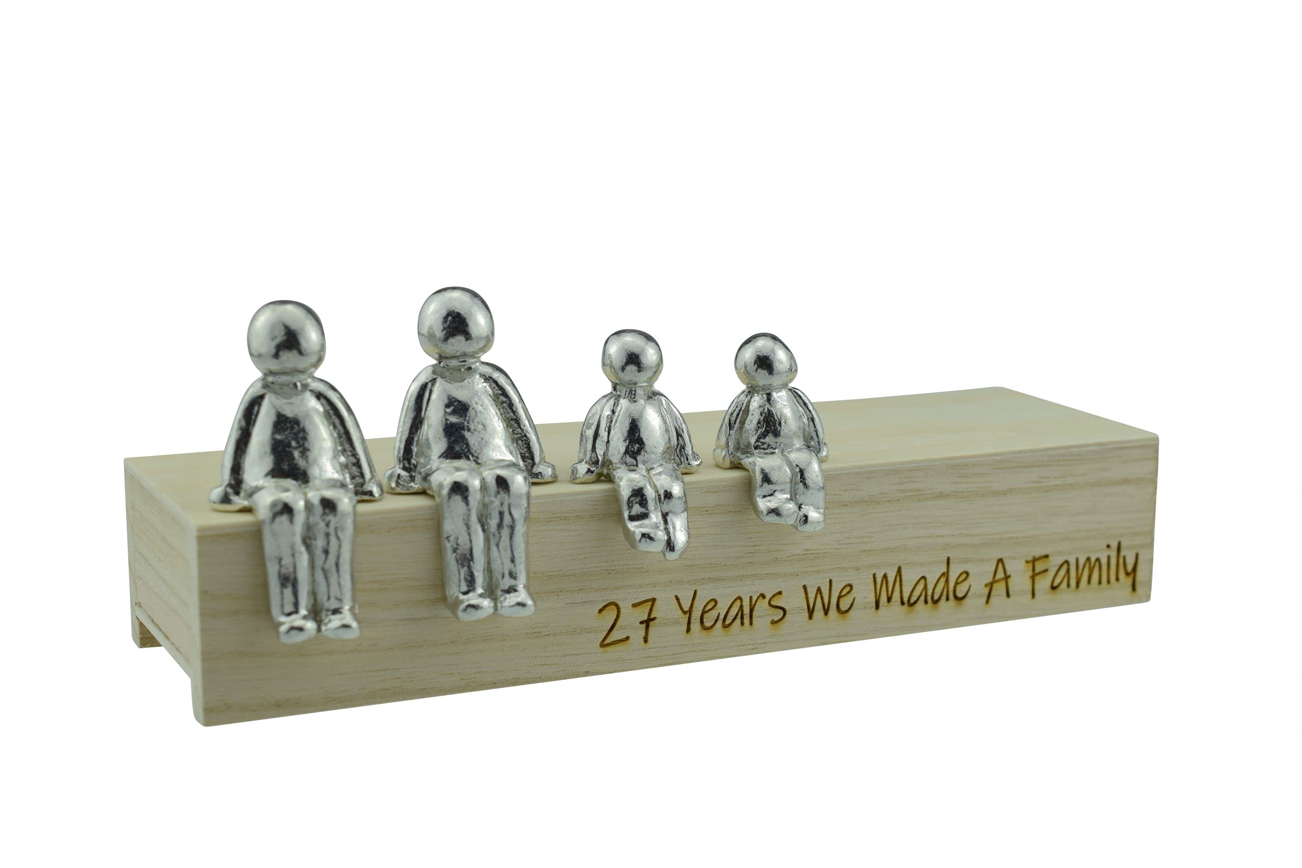 27e anniversaire de mariage et l'histoire de notre famille