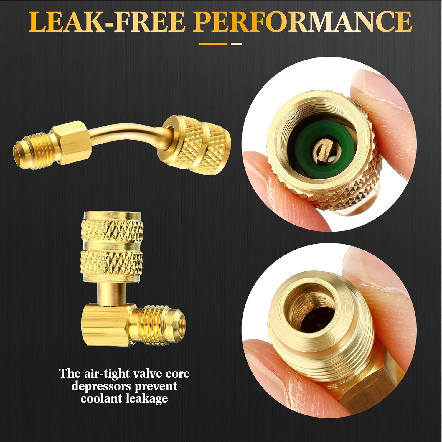 Mudder 7 HVAC Refrigerant Ball Valve, 3 Angle Ball Valve, 2 Angle
