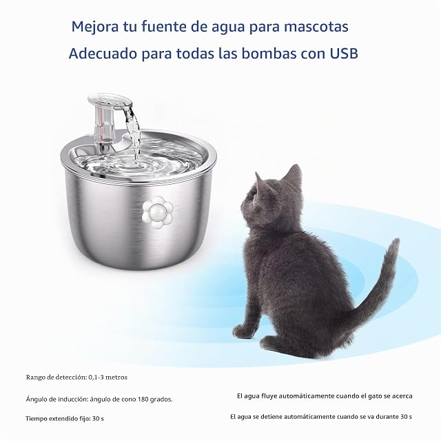 Foto 2 de 7 de Interruptor de Sensor de Movimiento Fuente Gato Perro DC 5V Mini USB Infrarrojo Sensor Universal…