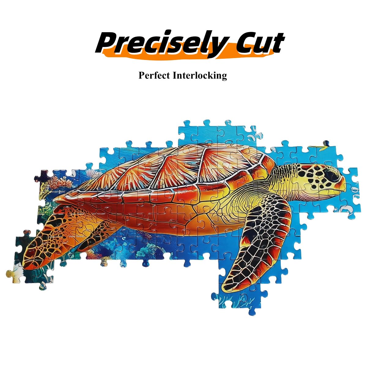 Moruska Underwater Puzzles 1000 Pieces for Adults Under The Sea Animal Jigsaw Puzzle Ocean Scene 1000 Piece - Image 5