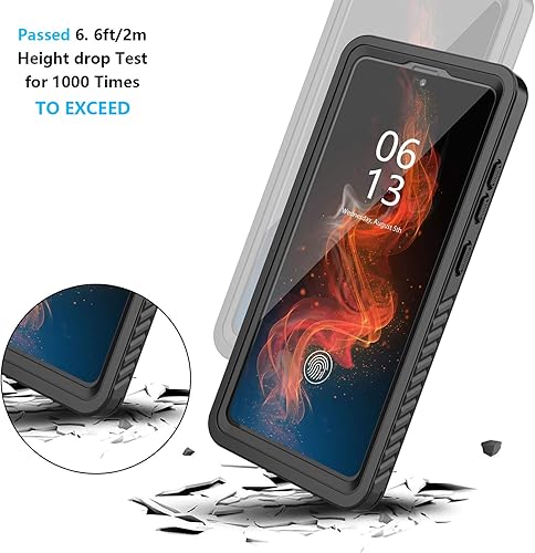 Miniatura 10 de ANTSHARE Funda impermeable para Samsung Galaxy S20 FE 5G, protector de pantalla integrado de 360 de cuerpo completo resistente a prueba de golpes