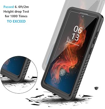 ANTSHARE for Samsung Galaxy S20 FE 5G Case Waterproof, Black