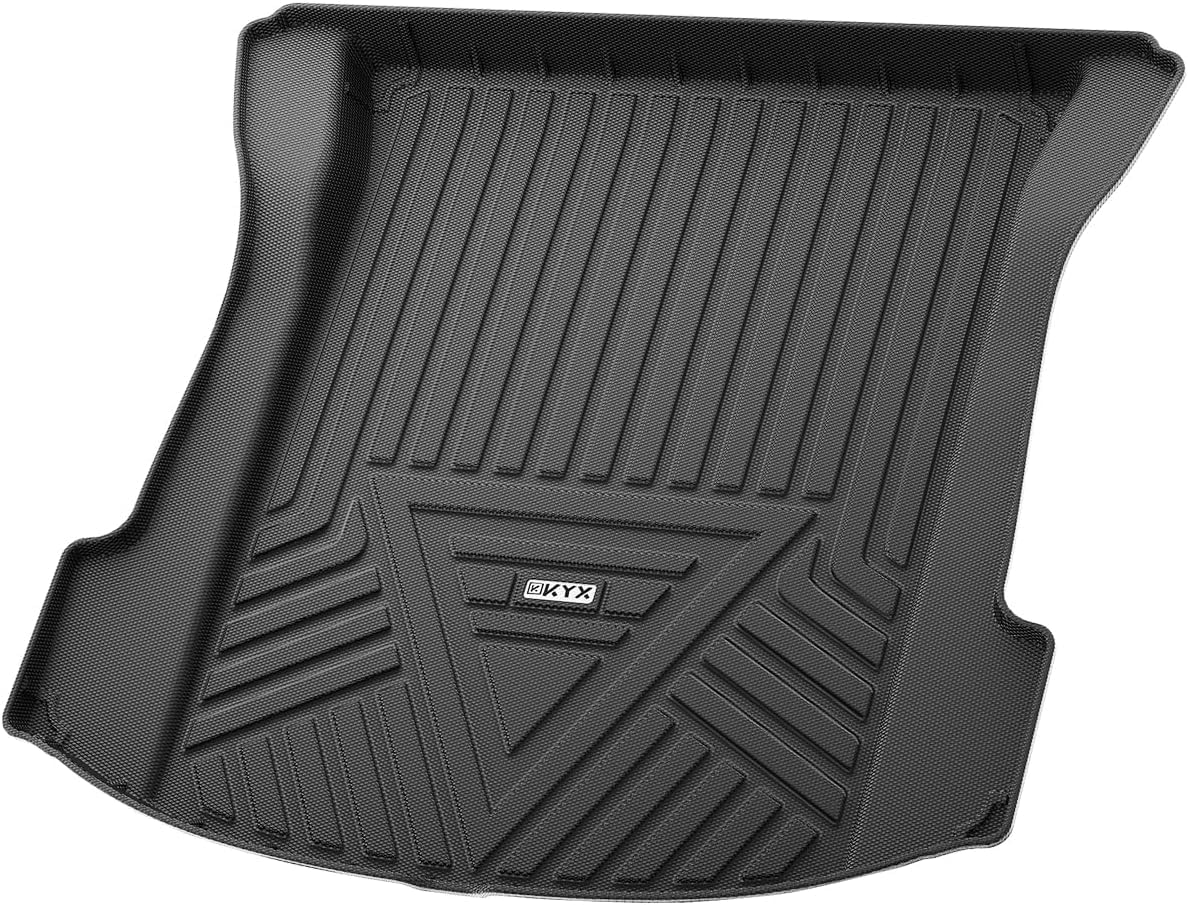 KYX Cargo Liner for 2017-2020 2023 2022 2021 Tesla Model 3, Trunk Liner Custom Fit 4 Door Sedan Rear Cargo Mats, Waterproof TPE Cargo Liner, SUV Cargo Mat Interior Car Accessories Black