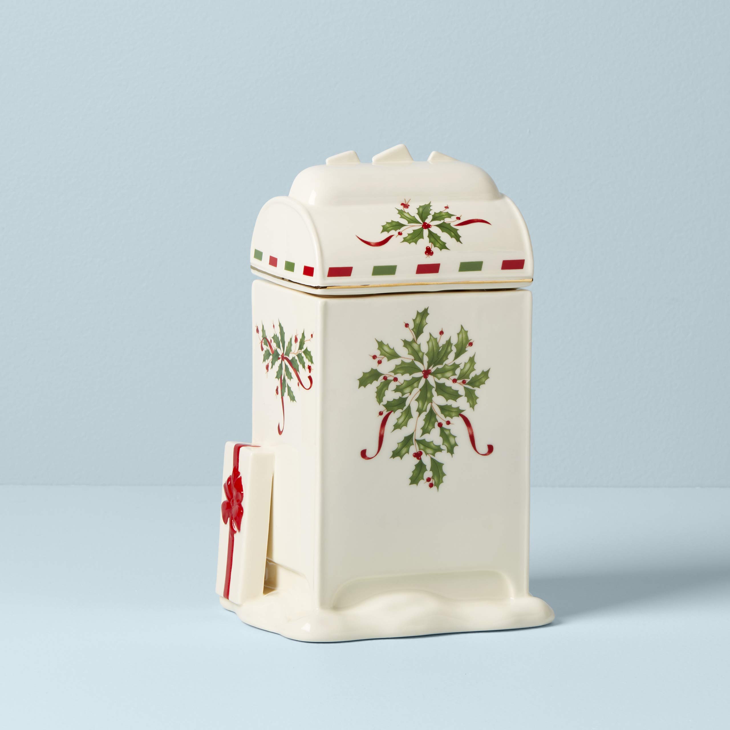 Amazon.com: Lenox 890769 Santa'S Mailbox Cookie Jar: Home & Kitchen