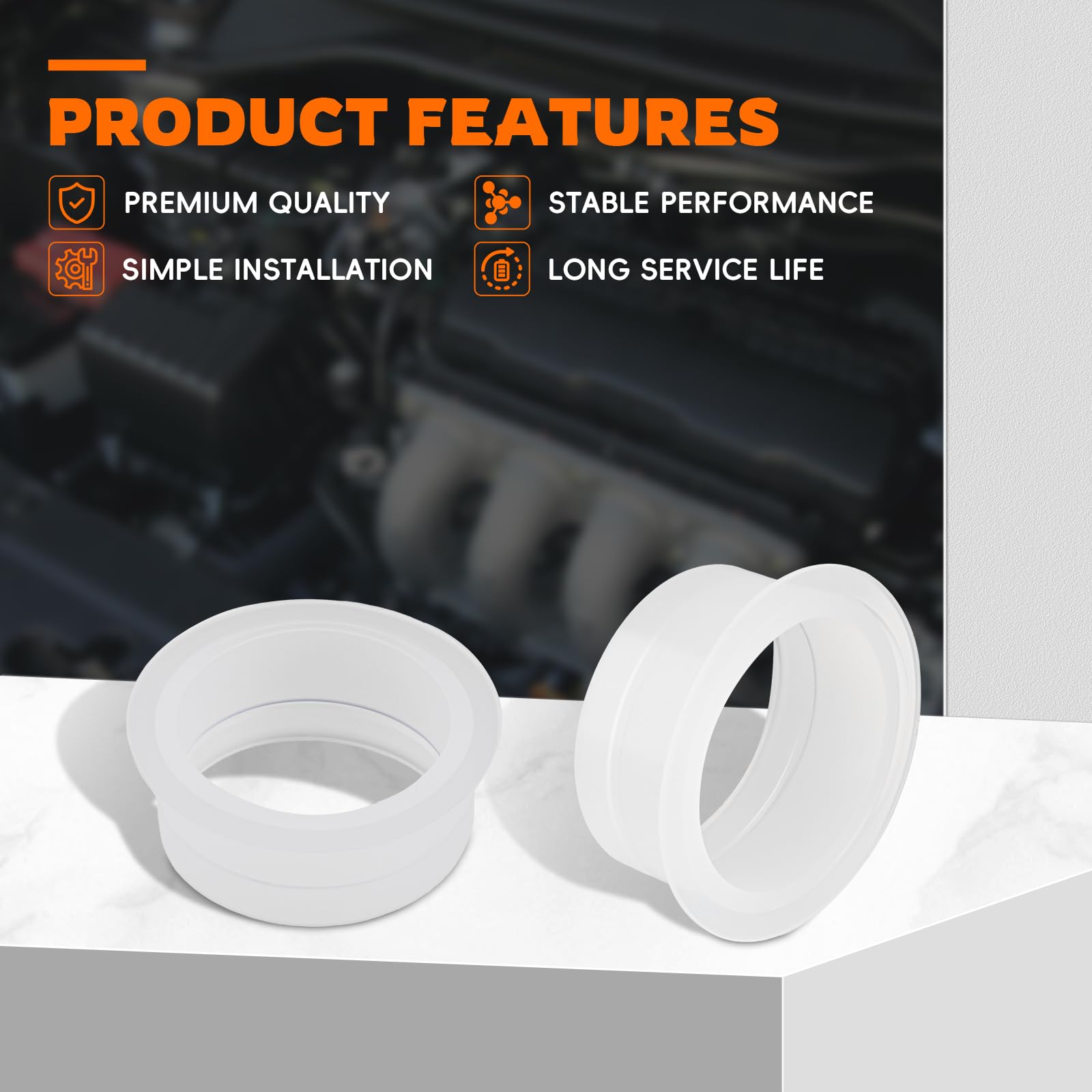 Nissan Infiniti Seals 4-Pack Parking Sensor O-Rings For Nissan Titan & Infiniti Models - Perfect Fit Infiniti Q50 Q60 Q70 O-ring Replacement Nissan Infiniti Seals 4-Pack Parking Sensor O-Rings For Nissan Titan & Infiniti Models - Perfect Fit Infiniti Q50 Q60 Q70 O-ring Replacement