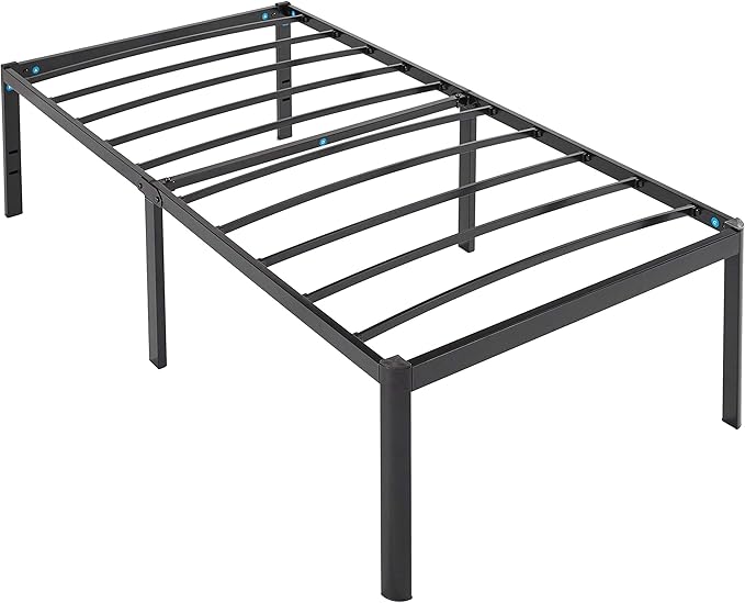 Amazon Basics Heavy Duty NonSlip Bed Frame with Steel