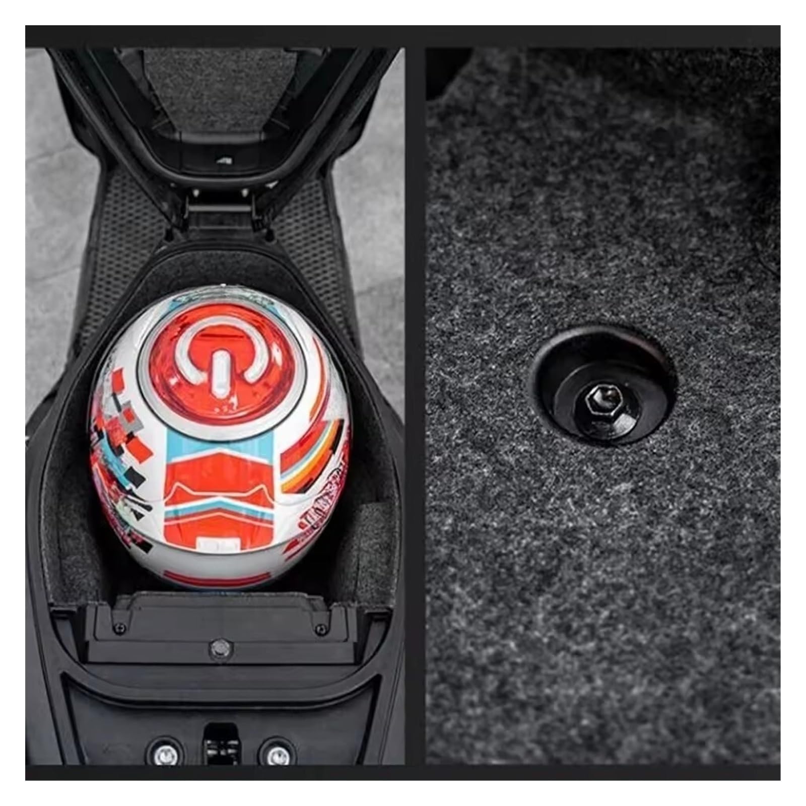 Fodera Baule Moto Accessori per rivestimento del box della motocicletta per X-ADV 750 XADV 2025, protettivo per il vano portaoggetti