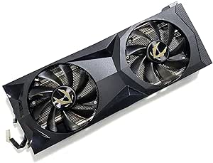 Cooling Fans for ZOTAC Gaming GeForce RTX 2080 Ti, Dual Fan, Graphics Card Cooler, Brass Heatsink