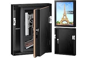 Hidden Wall Storage - Picture Frame Gun Safe