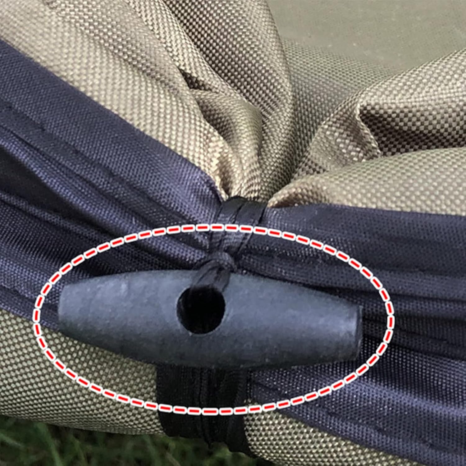 Jiawu Collapsible Trash Can, 30 Gallon Reusable Yard Waste and Trash Collector, Lawn and Leaf Waste Bag Recycling Bin, Portable Travel Garbage Container for Camping, Outdoor BBQs, or Yard Cleanup