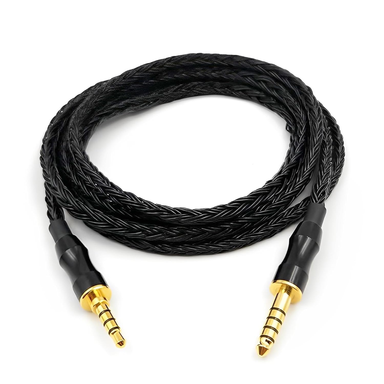6N OCC Gold-Plated Upgrade Balanced Cable HiFi 6.5ft Compatible with Beats HIFIMAN DEVA pro HE-R9, 4.4mm Balanced Plug 3.5mm TRRS Balanced Plug (200cm)