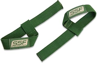 SERIOUS STEEL FITNESS Military OD Green Weight Lifting Straps