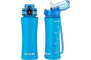 OLDLEY Kid's Water Bottle with Chug Lid for Effortless Hydration