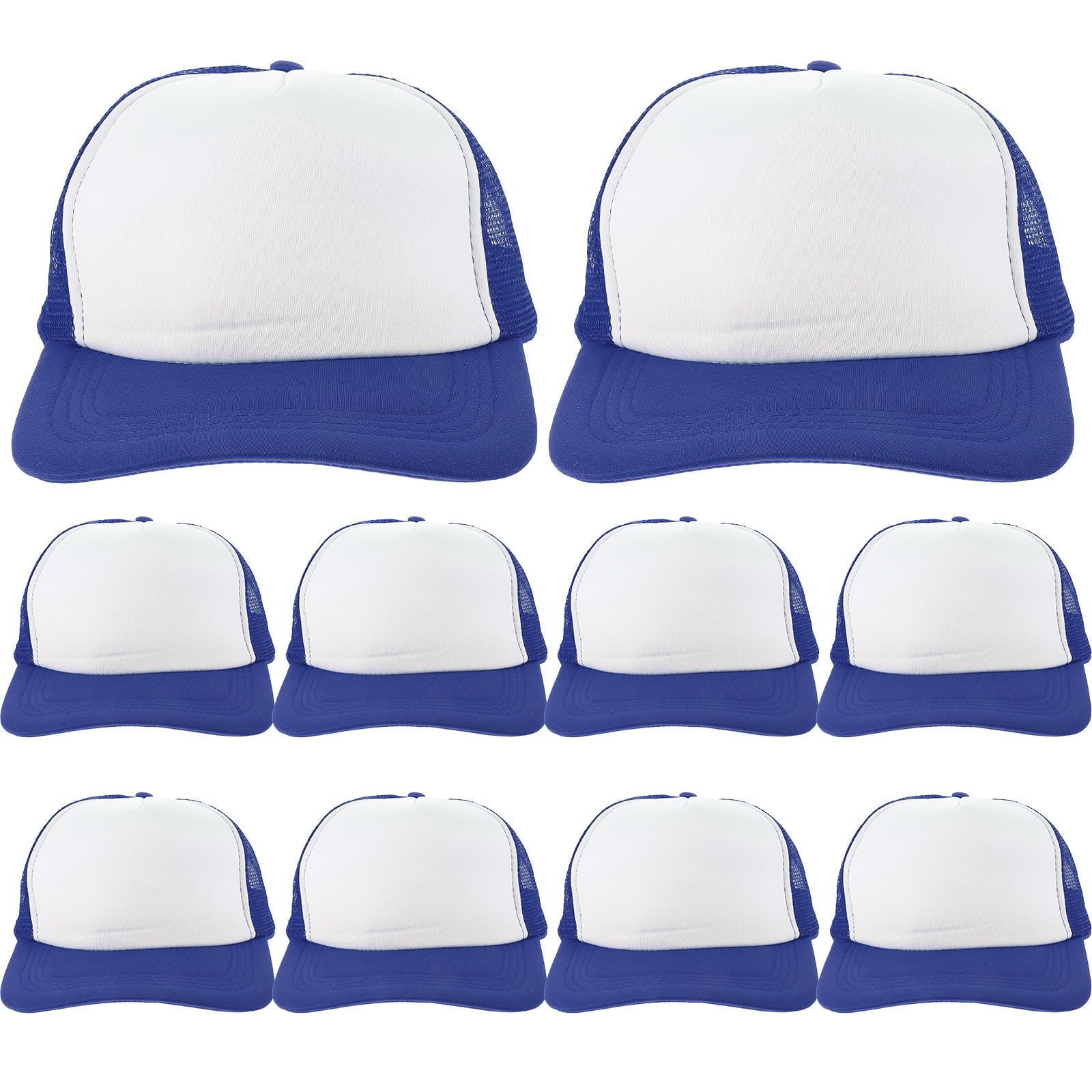 Cappello da Baseball in Rete Vuoto per Sublimazione, 10 Pezzi