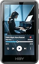 HiBy Music R1 Bluetooth MP3 Player mit Touchscreen, Hi-Res Audio & Wireless Dual zertifiziert, unterstützt Tidal & Qobuz Streaming, LDAC, erweiterbarer Speicher bis zu 2 TB, 15 Stunden Spielzeit