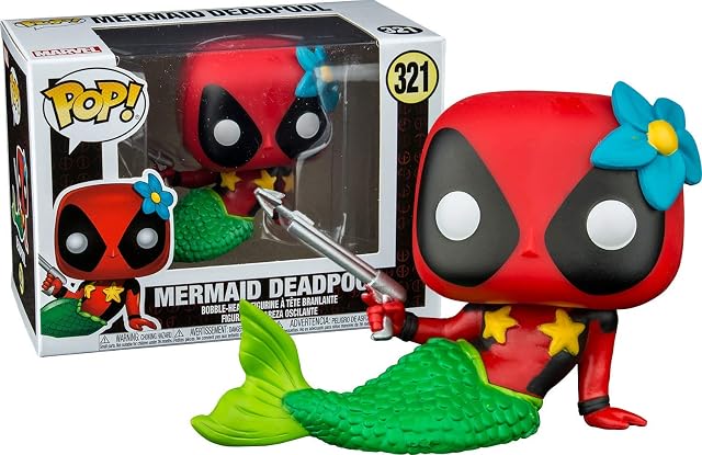 Funko POP! Vinyl: Deadpool Mermaid Limited Edition No: 321 target EXCLUSIVE