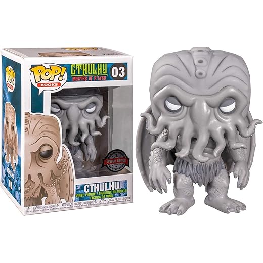 Funko Exclusive Cthulhu Pop! Vinyl - Black And White Cthulhu