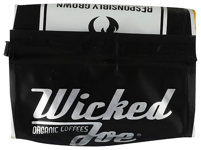 Café Orgánico Wicked Joe Breakfast Blend Grano 340 g miniatura 8