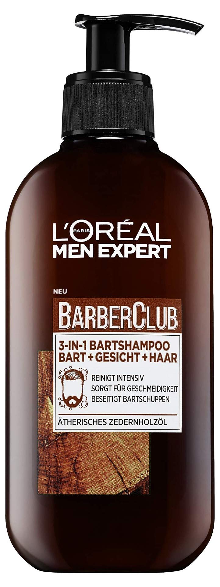 L'Oréal Men Expert Barber Club Zestaw do Pielęgnacji Brody, 30 ml + 200 ml