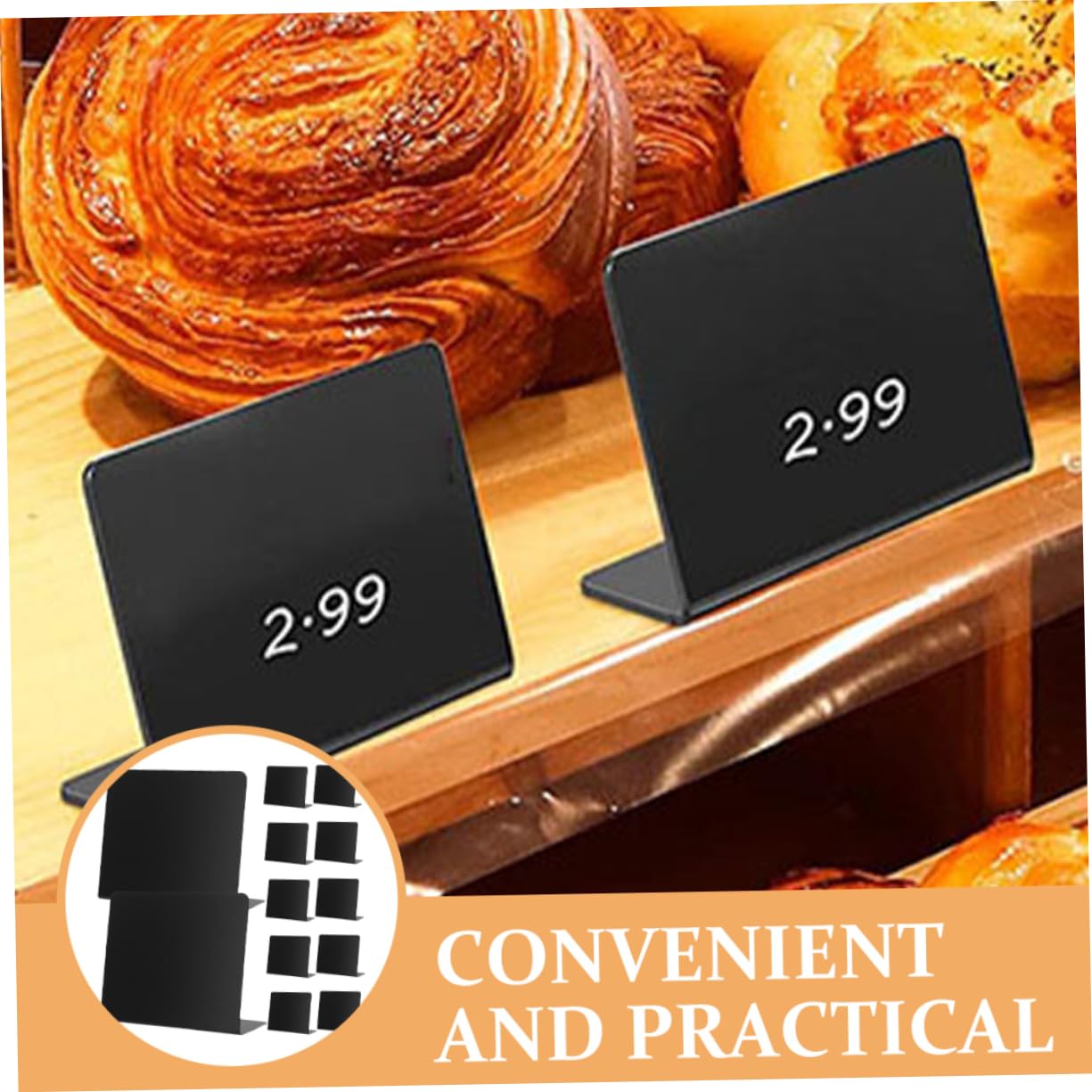 60stücke Mini Kreidetafeln Für Preise Und Botschaften Wiederverwendbare Schwarze Tafeln Material Für Hochzeiten Partys Restaurants Und Zuhause