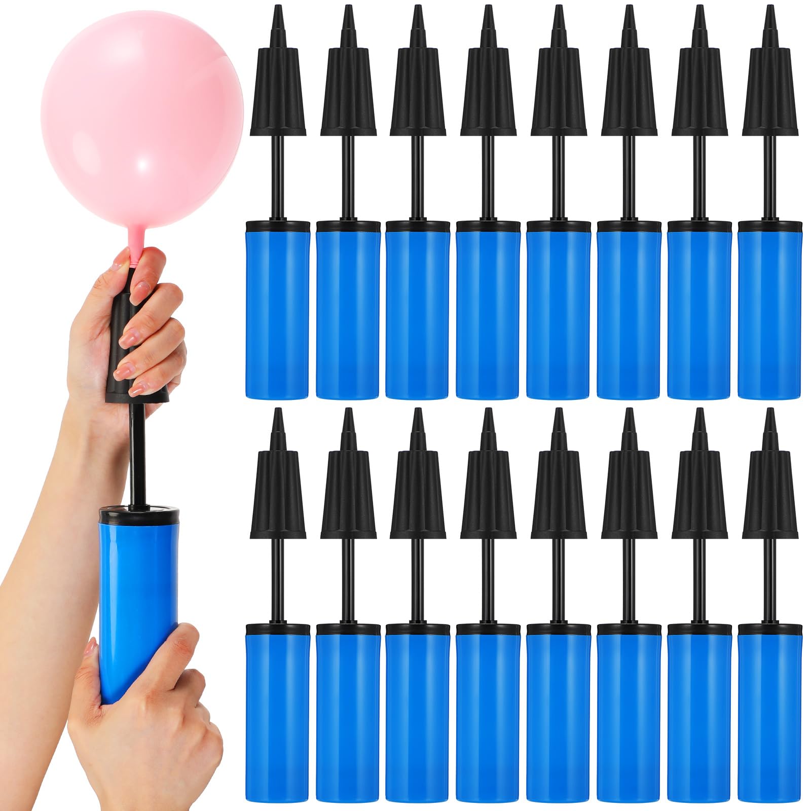 Amazon.com: Honoson 16 Pcs 9 Inch Portable Hand Balloon Pump Hand