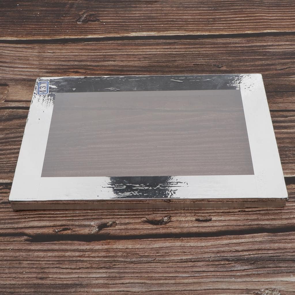 High-Precision 1114inch Aluminum Silk Screen Printing Press Screens - Heavy Duty Frame for T-Shirts, Canvas Bags and Circuit Boards - Large White Mesh Frames