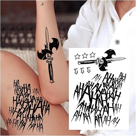 Amazon Co Jp タトゥーステッカー一時的なタトゥー男性女性大人子供黒タトゥーステッカー大悪悪魔カバーアップ入れ墨の装飾 タトゥーシール Color Ghb417x 服 ファッション小物 Amazon Co Jp タトゥーステッカー一時的なタトゥー男性女性大人子供黒タトゥーステッカー大悪悪魔カバーアップ入れ墨の装飾 タトゥーシール Color Ghb417x 服 ファッション小物