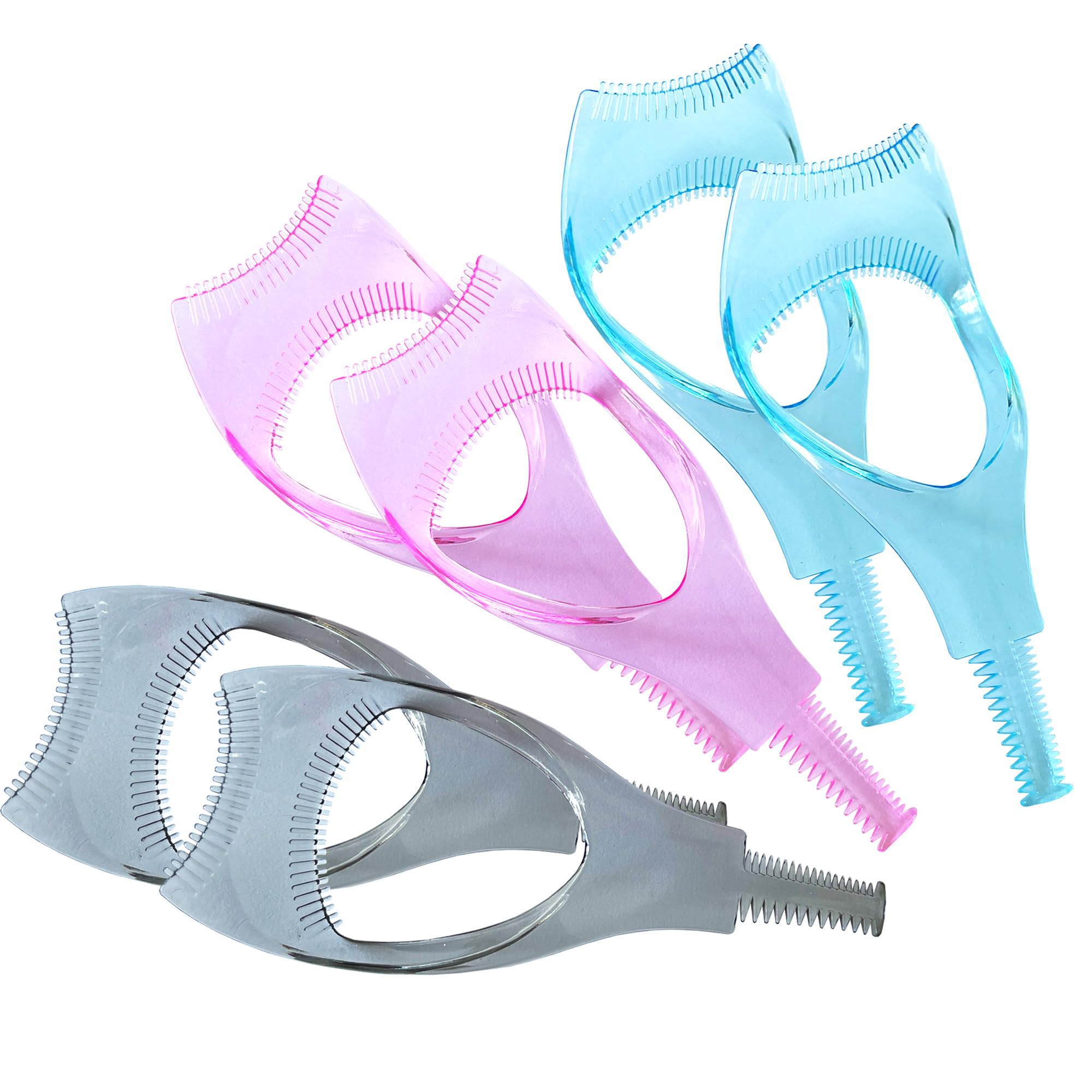 Mascara Shield Guard 6 PCS Lash Buddy YASNAI Lash Guard Eyelash Applicator Mascara Guard 3 in 1 Upper Lower Mascara Applicator Tool