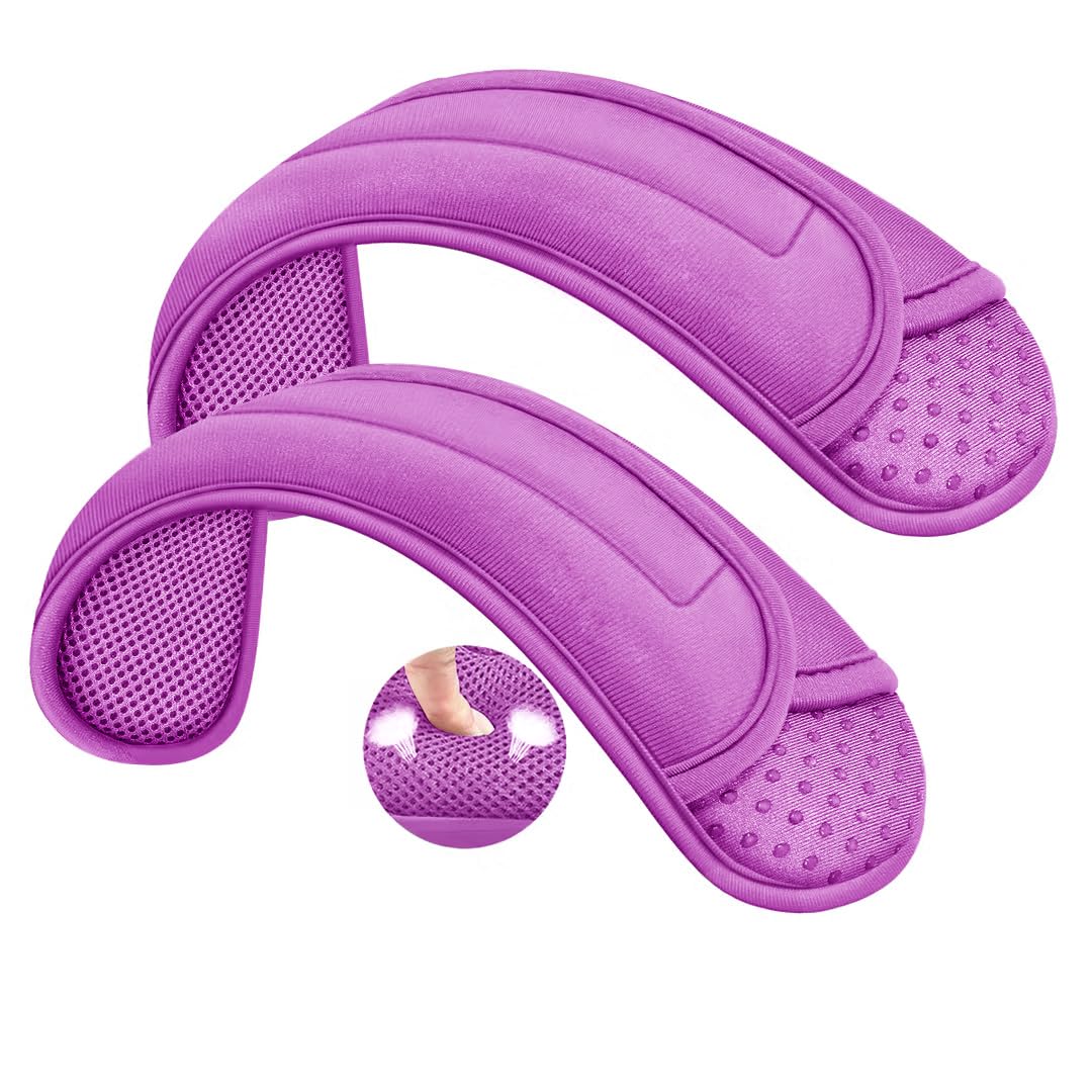 ZINZ 2P Universal Shoulder Pad with Ultra Thick Cushion,Purple