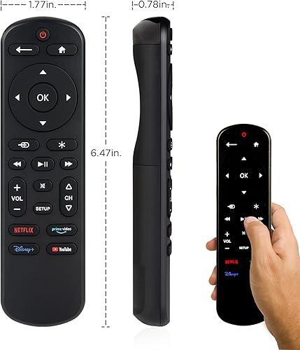 Miniatura 2 de UltraPro OneTouch - Mando a distancia universal para Samsung TV, LG Control remoto universal para Smart TV, reemplazo remoto Roku, Vizio, Sony,