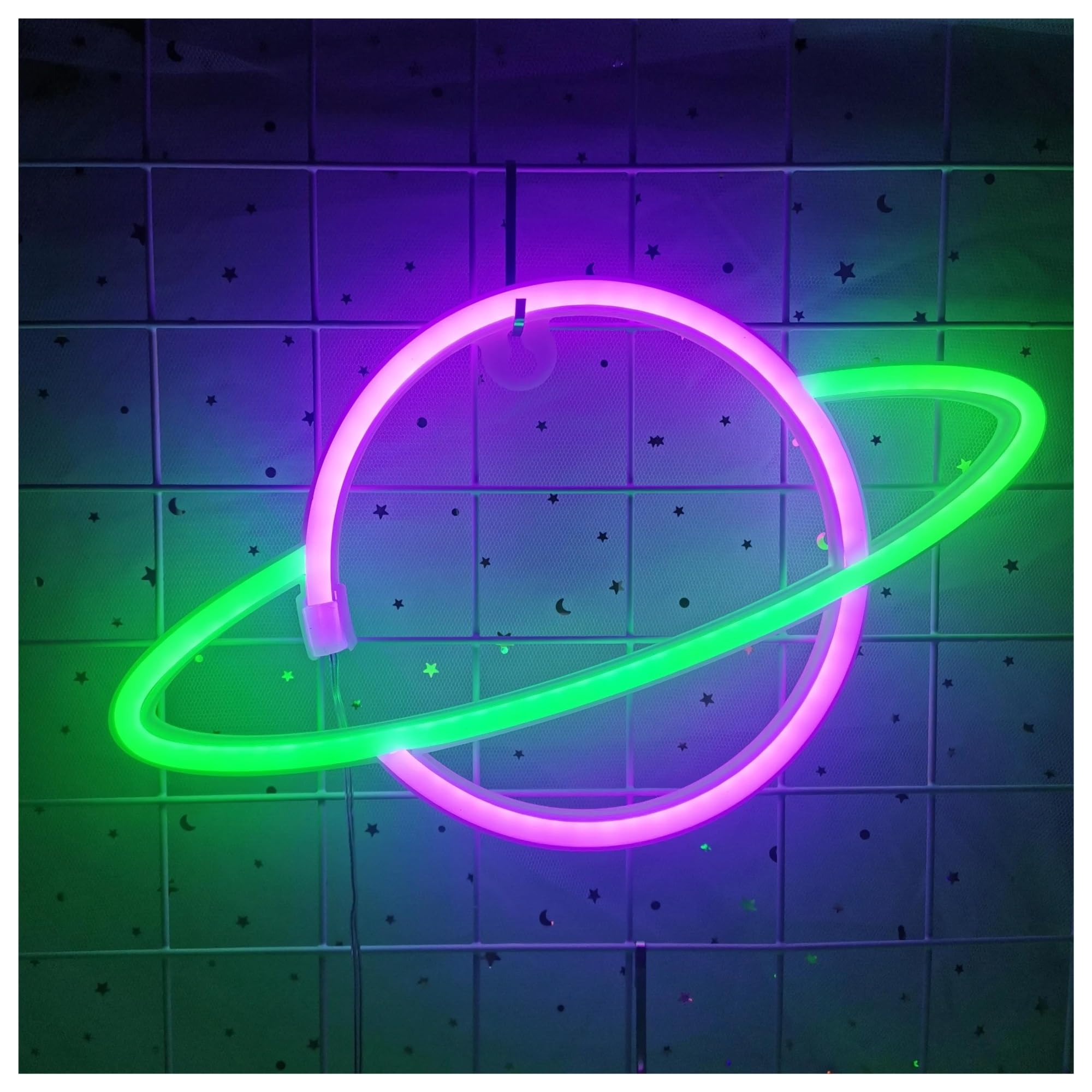 Decoración Lámparas Lámpara De Luz De Neón Para Decoración De Pared De Habitación De Niños, Fiesta, Tienda De Cumpleaños, Regalo 30cmх17cm