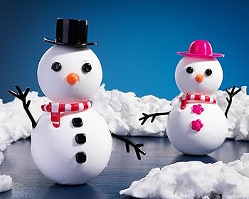 Amazon.co.jp: Floof モデリングクレイ - 再利用可能 屋内用雪