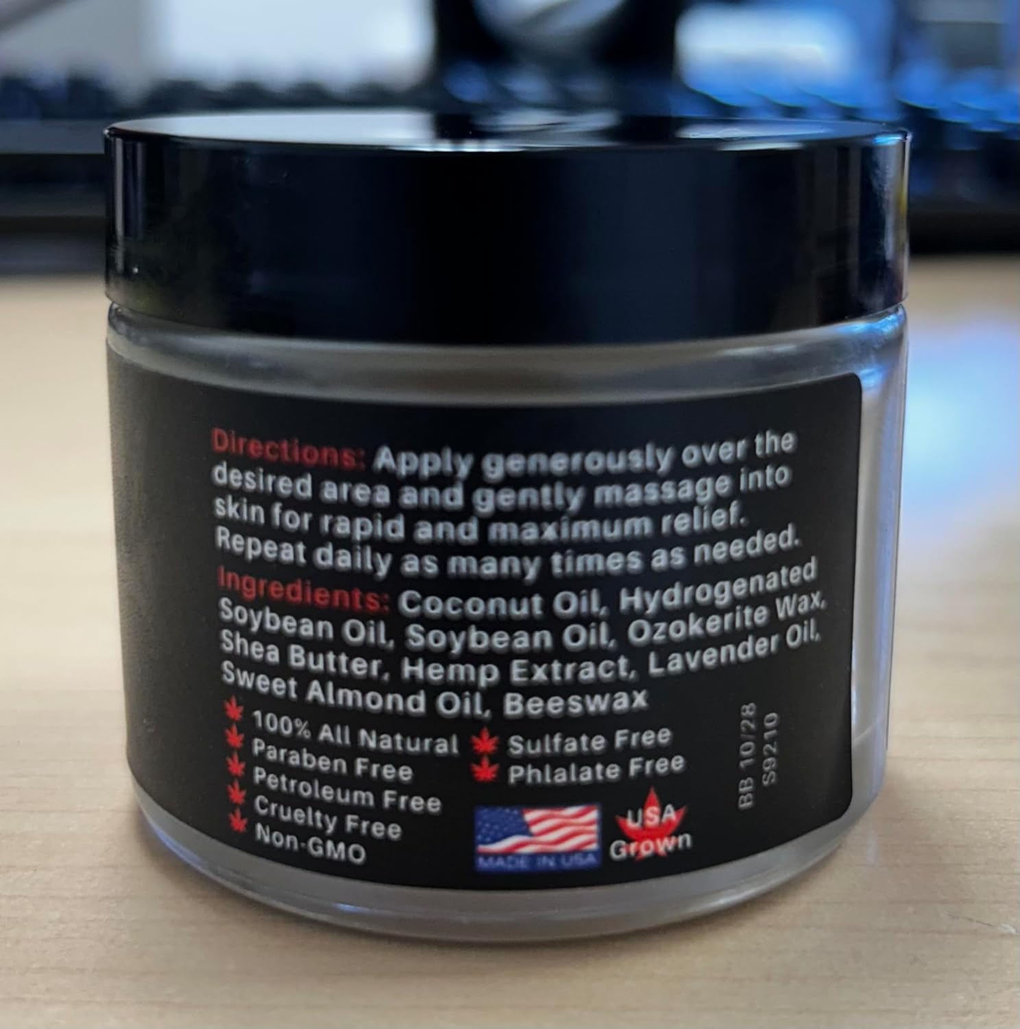 Medical Miracles| Hemp 1000 Mg Salve | Ideal for Hips, Joints, Neck, Back, Elbows, Fingers, Hands, Knees| Pack of 2