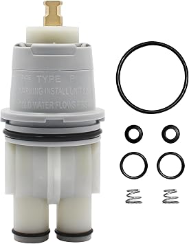 RP46074 Shower Valve Cartridge Assembly Compatible with Shower and Tub 13/14 Series Faucet,Single-Handle Universal Valve Cartridge Repair Kit,Replacement for Monitor Shower Cartridge