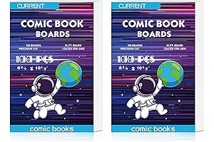 50 Archival Comic Book Bags 200 Comic Book Backing Boards