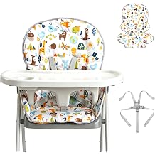 High Chair Cover Replacement Fit for Graco Evenflo with High Chair Straps