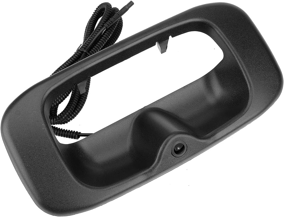 Rear View Backup Camera Tailgate Handle Camera Compatible with Chevy Silverado and GMC Sierra Years 1999-2006,Tailgate Door Handle Replacement Camera(Color: Black)