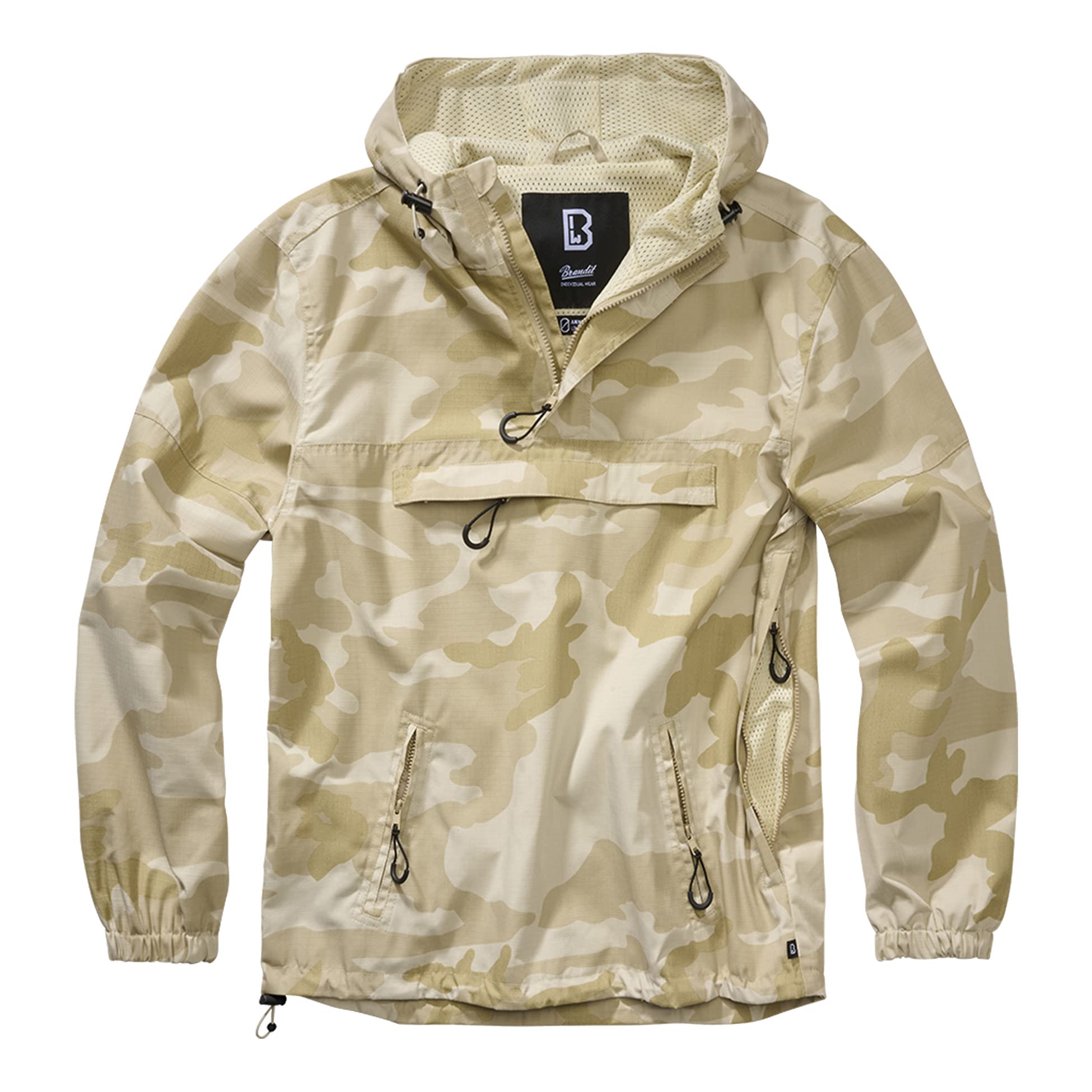 Brandit Summer Windbreaker Ripstop, Sandstorm, S