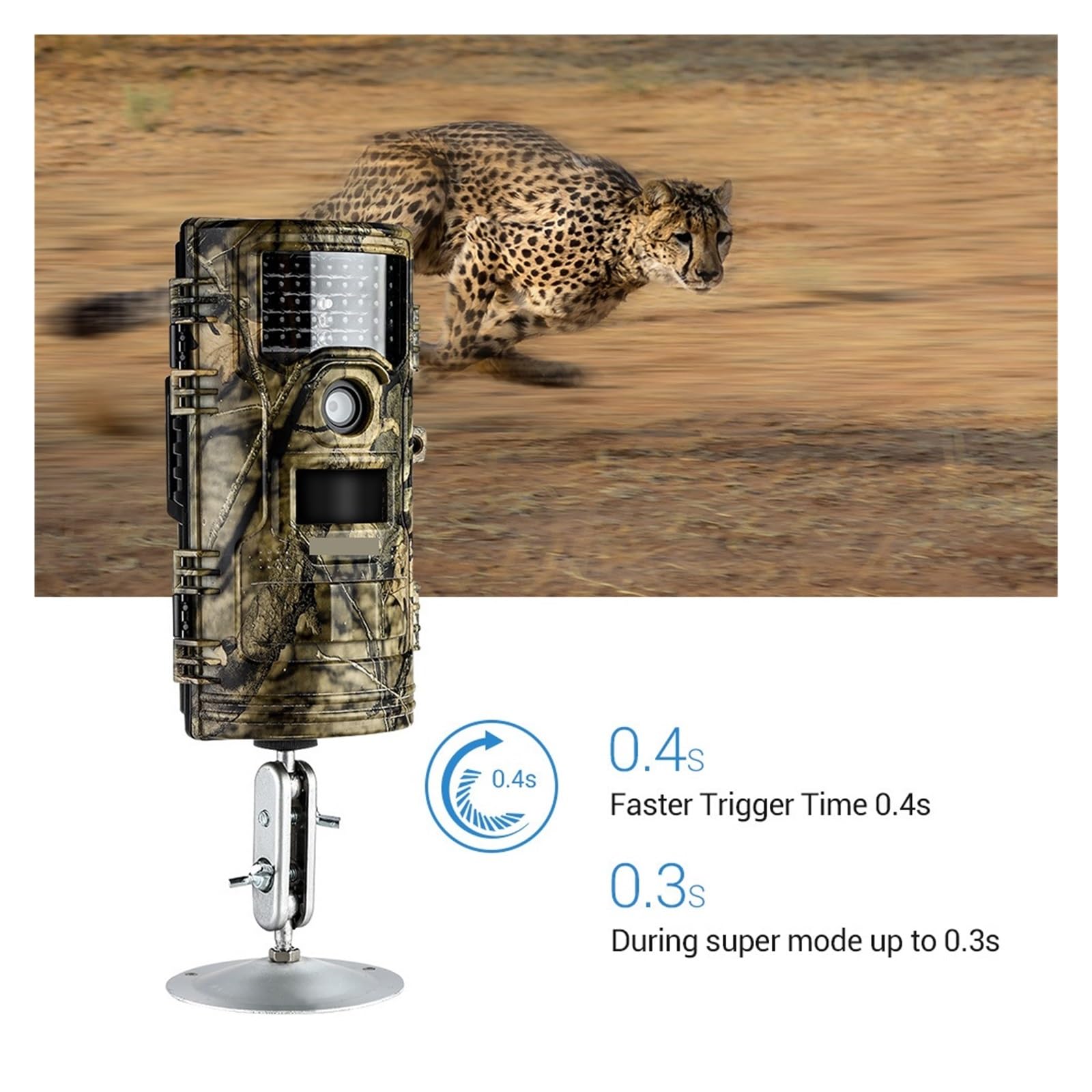 20MP 1080p 30fps Harcerstwo Night Vision Trail Polowanie Kamera Cam Wild Camera Surveillance Wildlife WyraźNe Obrazy I Filmy