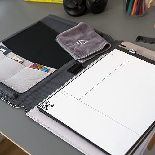 Miniatura 4 de Rocketbook Funda de cápsula para Orbit Executive - Funda 100% reciclable con soporte para bolígrafo, cierre magnético y almacenamiento interior,
