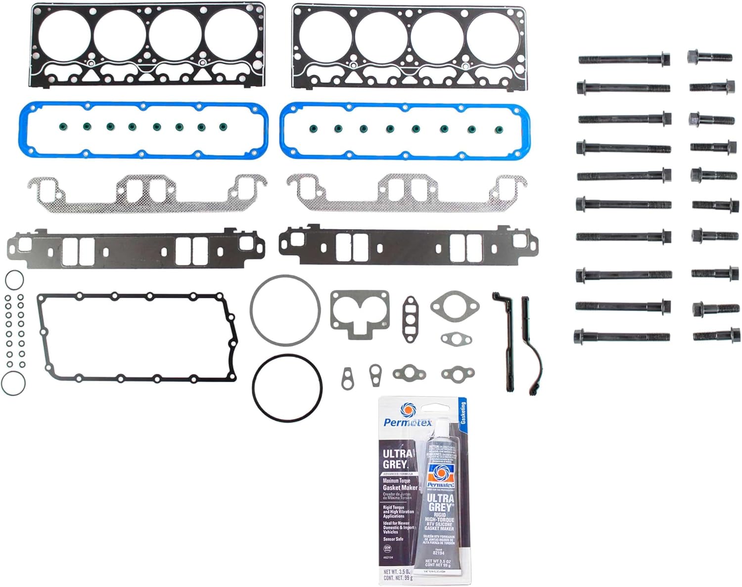 CPWK52 Head Gasket Set Bolt Kit Fits: 98-03 Dodge Dakota RAM Chrysler 5.2L V8 OHV 16v VIN Y