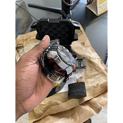 Invicta Racing Men 48mm Stainless Steel Black + Dominican Republic