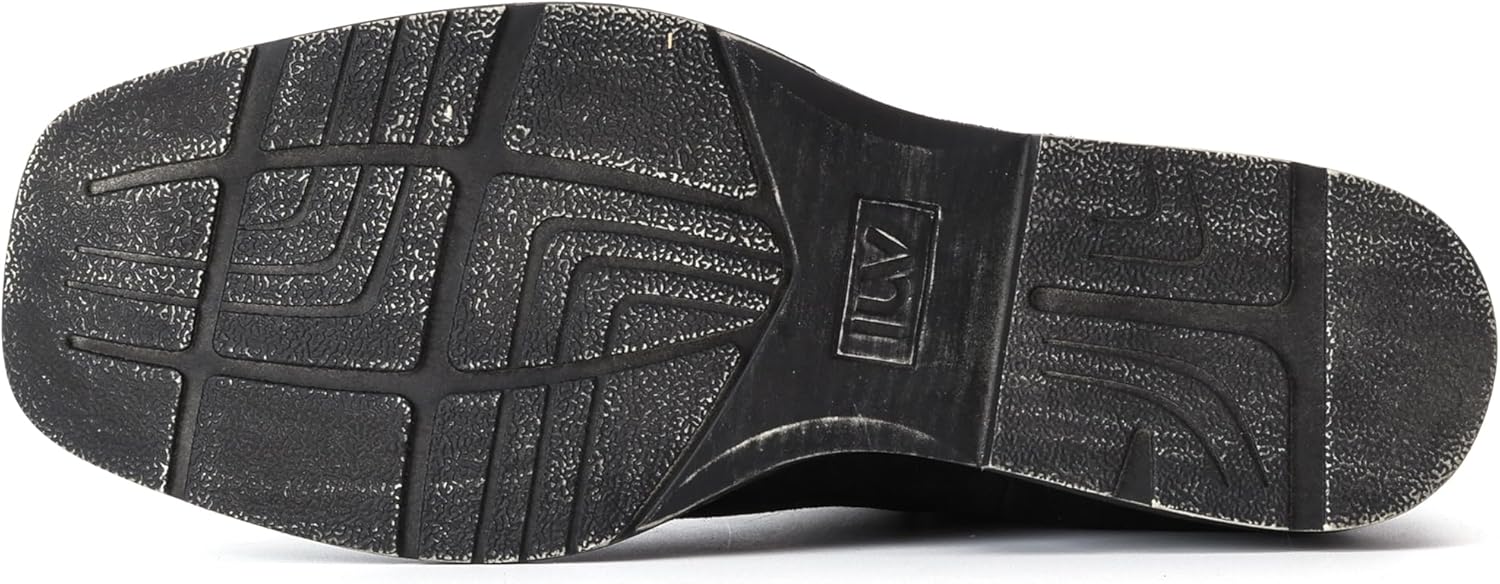 IUV Genuine Cowhide Suede Chelsea Boots For Men Western Boots Ankle Boot Casual Dress Slip On - Image 7